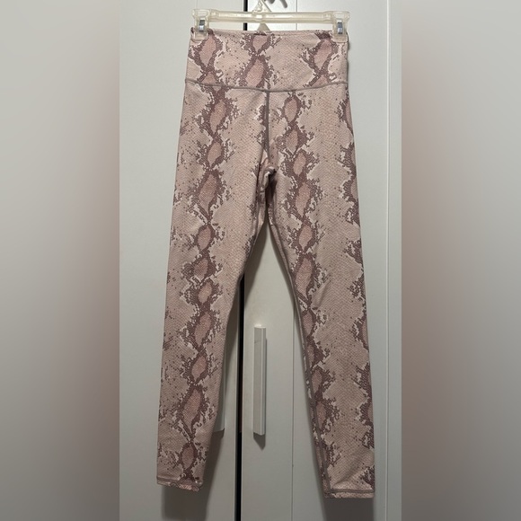 Varley Animal Snakeskin Print Leggings size XS - Picture 3 of 8